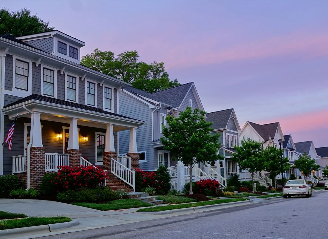 Raleigh, NC - New Homes on a Quiet Street in Raleigh, NC